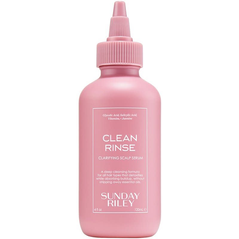 hair-growth-products-Sunday Riley Clean Rinse Clarifying Scalp Serum