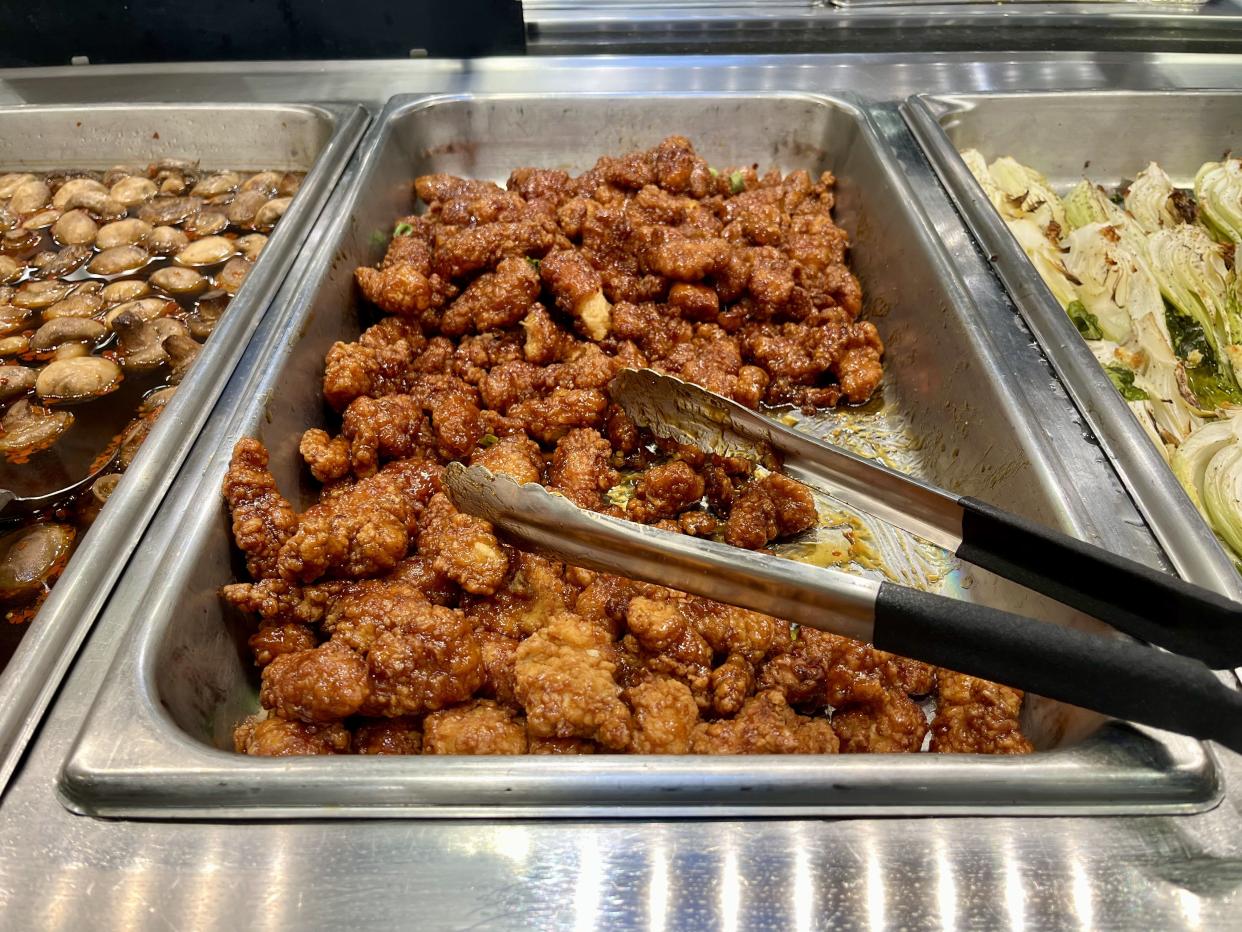 Whole Foods Hot Bar Orange Chicken