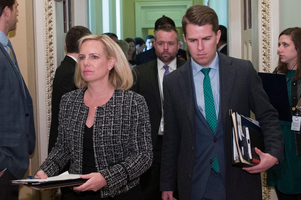 Miles Taylor, who was chief of staff to the former head of the Department of Homeland Security and author of anonymous critiques of the Trump administration, blamed a "warped perspective" for the White House's approach to domestic terrorism.