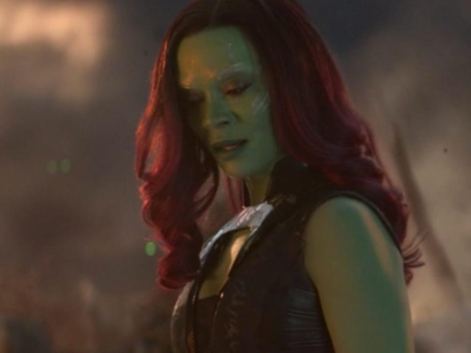 gamora avengers endgame zoe saldana