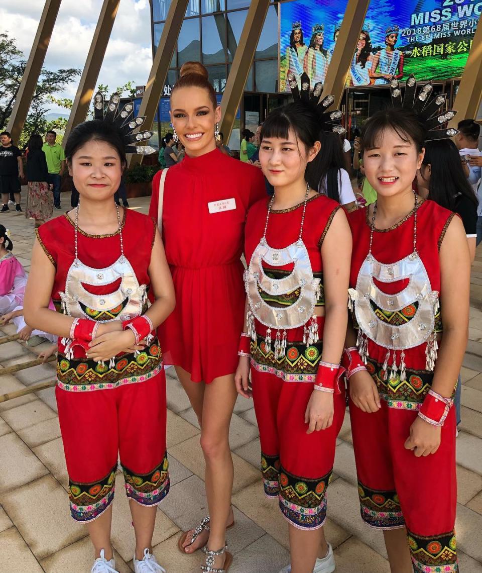 <p>Son élection de Miss Pévèle 2016 lui a ouvert les portes du concours de Miss Nord-Pas-de-Calais. Un concours qu’elle a remporté le 23 septembre 2017 à Orchies (Nord). Crédit photo : Instagram maevacouckeoff </p>