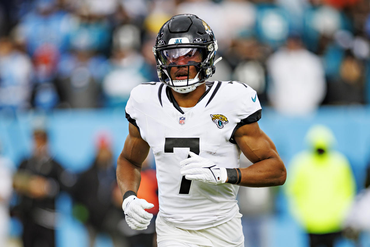 Zay Jones was released by the Jaguars last month after two seasons with the team. (Wesley Hitt/Getty Images)