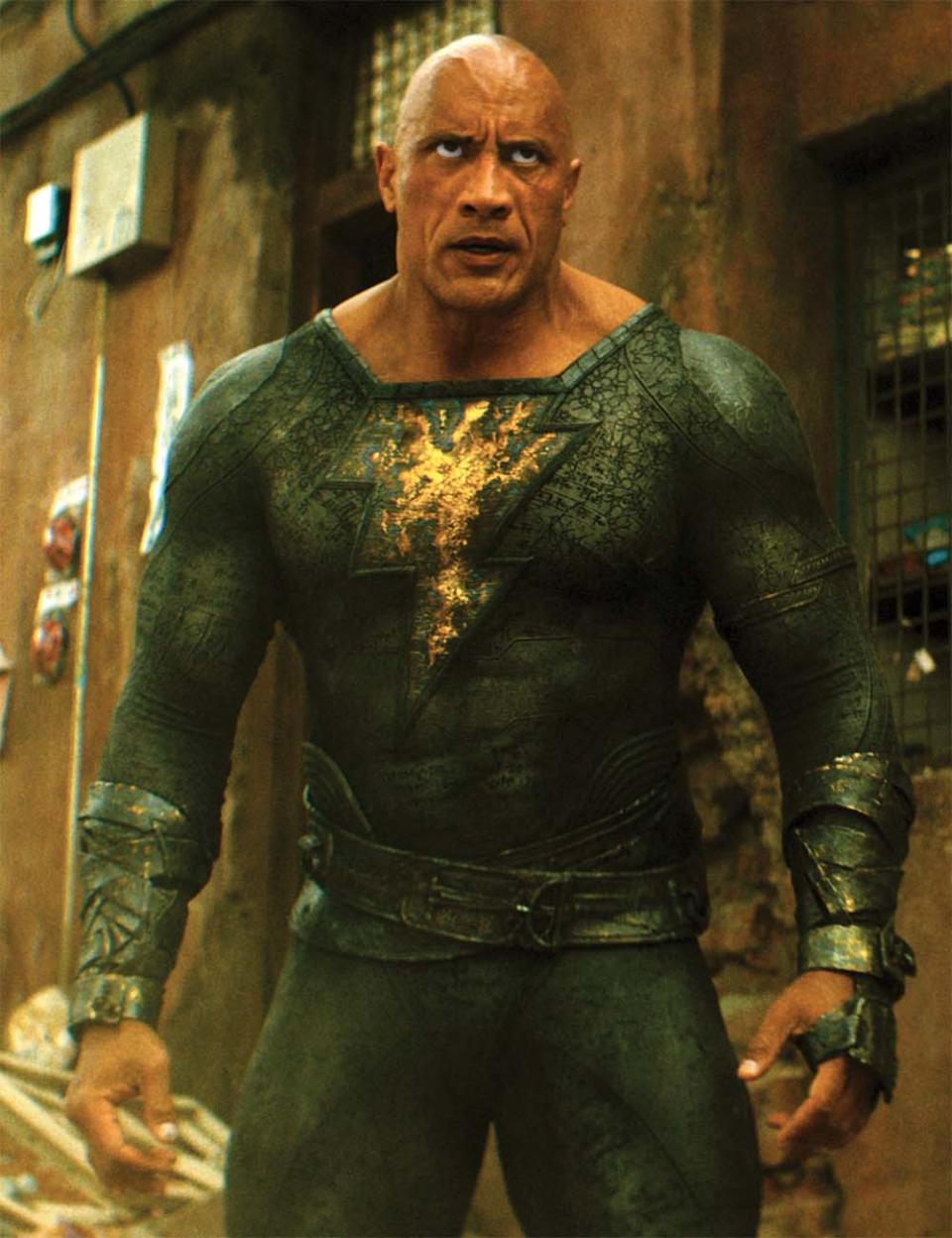 Dwayne Johnson as Black Adam. - Credit: Courtesy Of Warner Bros. Pictures