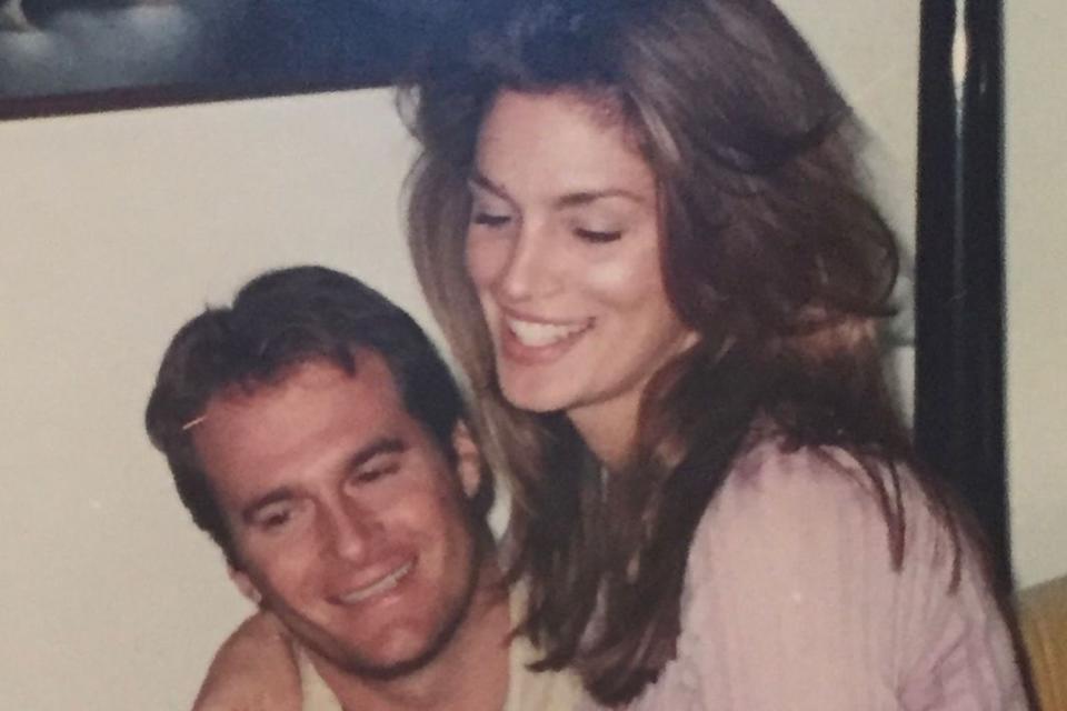 <p>Cindy Crawford/Instagram</p> Cindy Crawford and Rande Gerber.