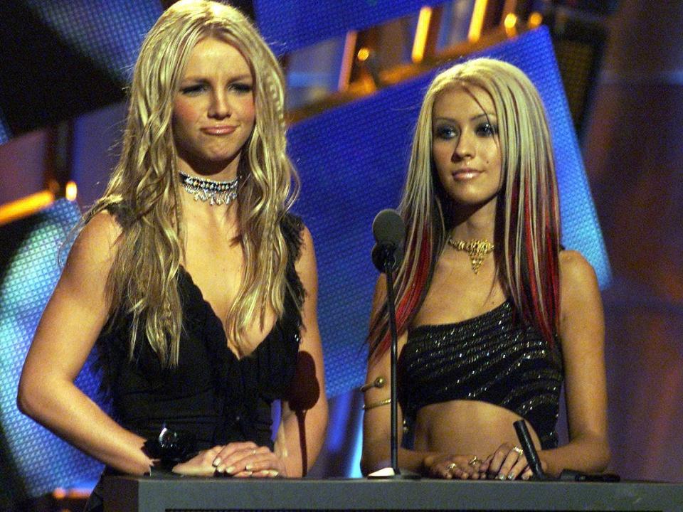 Britney Spears Christina Aguilera