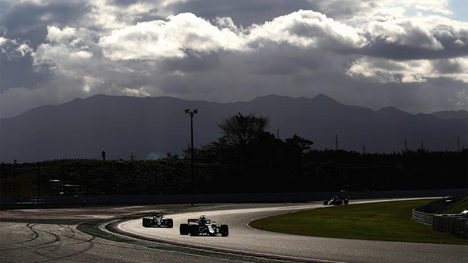 The Japanese Grand Prix qualifying has been postponed because of Typhoon Hagibis. (Getty Images)