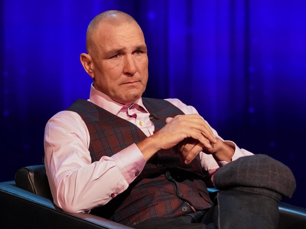 Vinnie Jones on Piers Morgan's Life Stories: ITV Studios