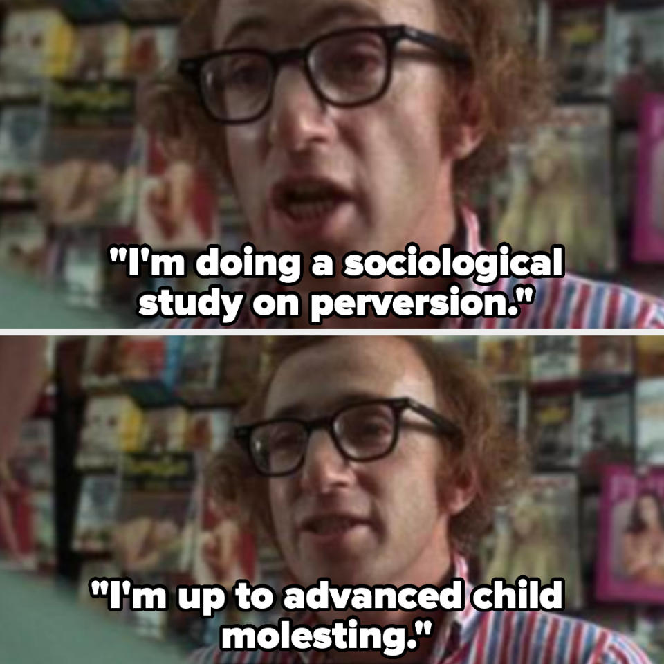 Woody Allen in "Bananas"