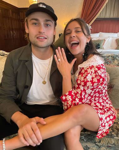 <p>Bel Powley Instagram</p> Douglas Booth and Bel Powley