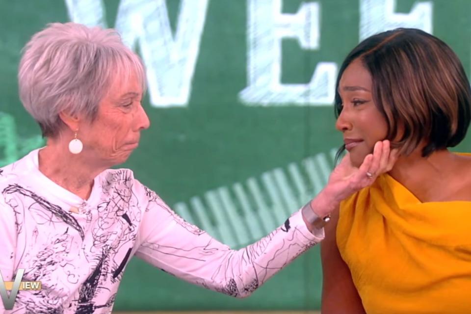 <p>ABC</p> (Left-right:) Mrs. Grieb and Tiffany Haddish on 