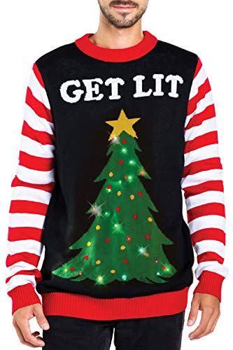 <p><strong>Tipsy Elves</strong></p><p>amazon.com</p><p><strong>$49.95</strong></p><p>You're nearly guaranteed to turn heads in this soft, high-quality sweater—particularly if you wear it in a dark room. It comes with built-in lights!</p>