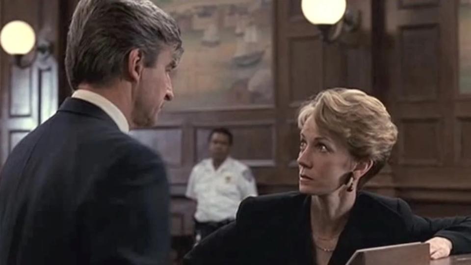Sam Waterston and Sandy Duncan in the "Paranoia" episode of "Law & Order"