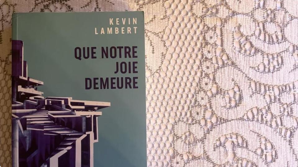 Que notre joie demeure by Kevin Lambert was the most borrowed French-language book in Ottawa in 2023.