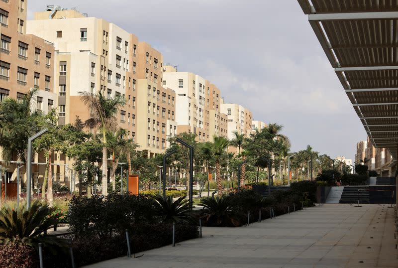 FILE PHOTO: A general view of buildings in the New Administrative Capital (NAC) east of Cairo