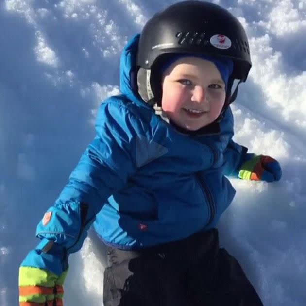 Sonny Blake is the cutest snow angel ever! Source: Instagram