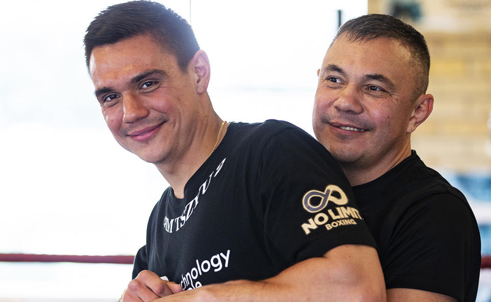 Tim and Kostya Tszyu, pictured here in 2019.