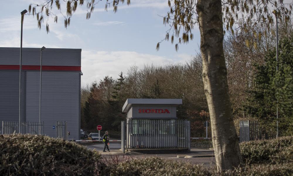 Honda employee leaves the Swindon plant