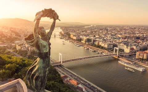 Liberty Statue at the top of Gellért Hill, Budapest - Credit: Zsolt Hlinka/Zsolt Hlinka