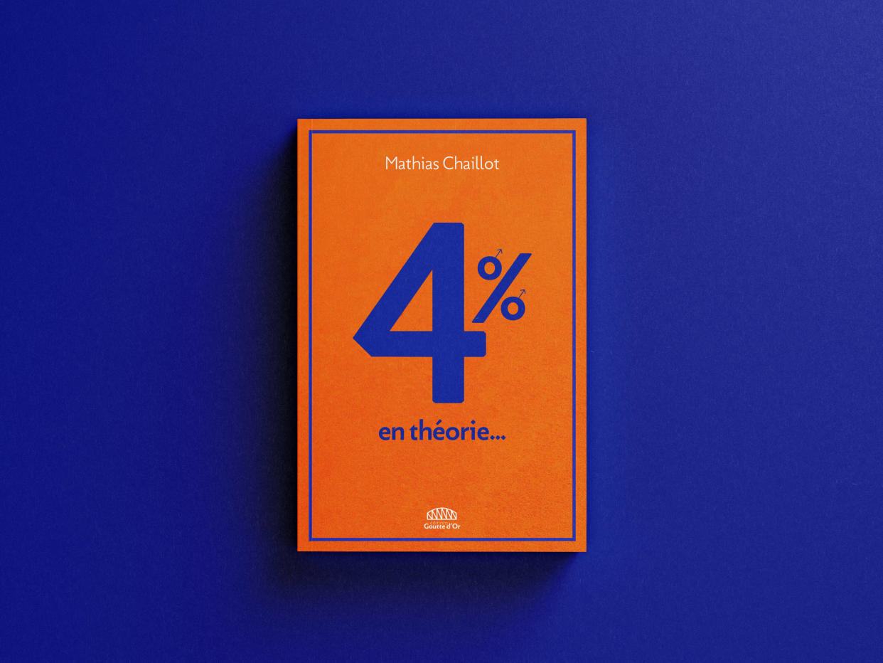 « 4 %, en théorie » paraît aux éditions Goutte d’or, vendredi 20 octobre, en librairie.