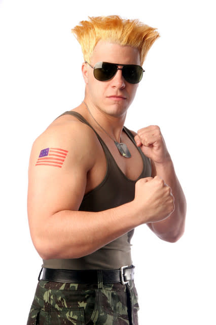 Street Fighter Guile Cosplay Costume