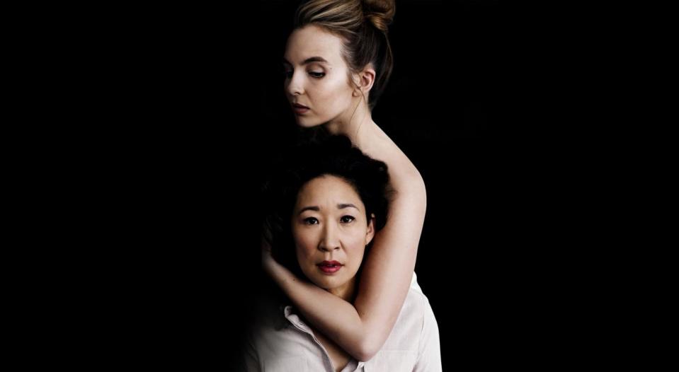 Acclaimed: Jodie Comer and Sandra Oh (BBC/Sid Gentle Films/Jason Bell)