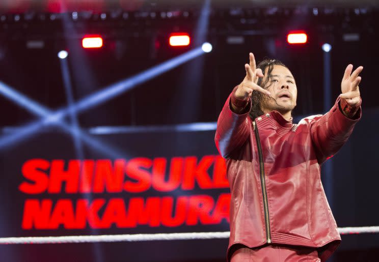Shinsuke Nakamura. (Photo courtesy of WWE)