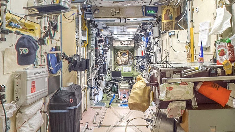 A look inside the International Space Station