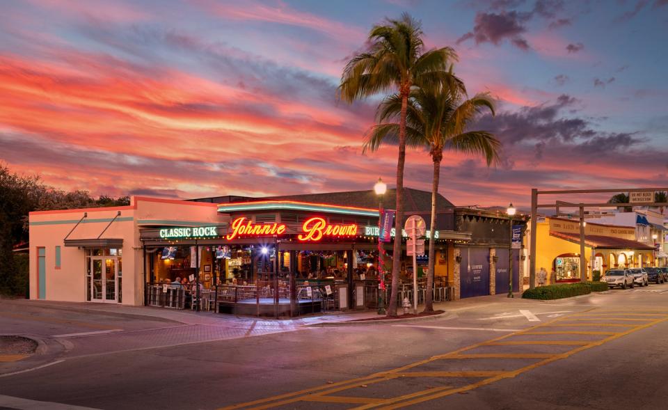 Johnnie Brown's restaurant is offering an all-day menu deal during September's Downtown Delray Beach Restaurant Month.