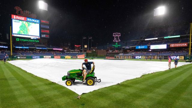 Mets-Phillies Sunday matchup shifted to night start due to rain