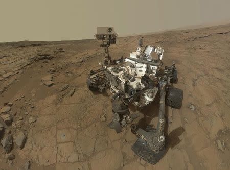 This self-portrait of NASA's Mars Curiosity rover is shown in this NASA handout composite image released May 30, 2013. REUTERS/NASA/Handout via Reuters /Files