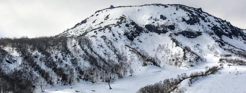 當時發生雪崩那須町山區。(網上圖片)