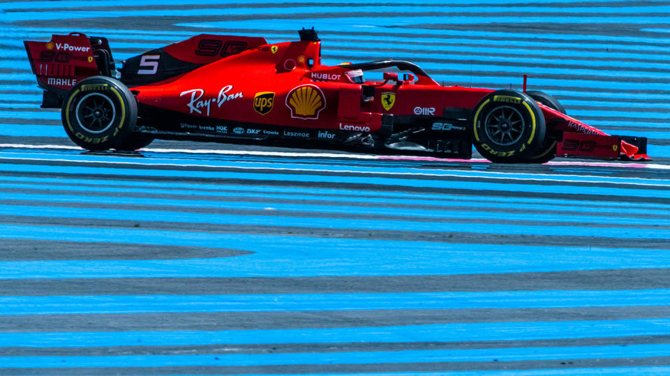 Vettel：Ferrari沒能達成法國GP的目標