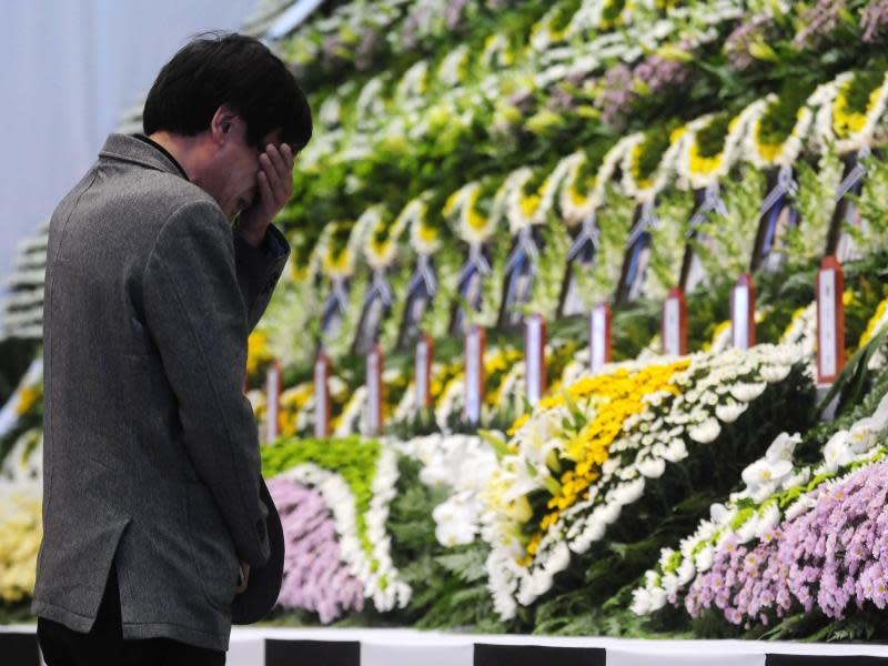 Trauer für die Toten in der südkoreaischen Hauptstadt Seoul. Foto: Yang Ji-Woong