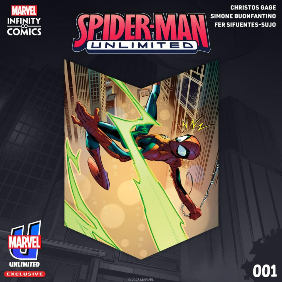 Spider-Man Unlimited #1 cover art