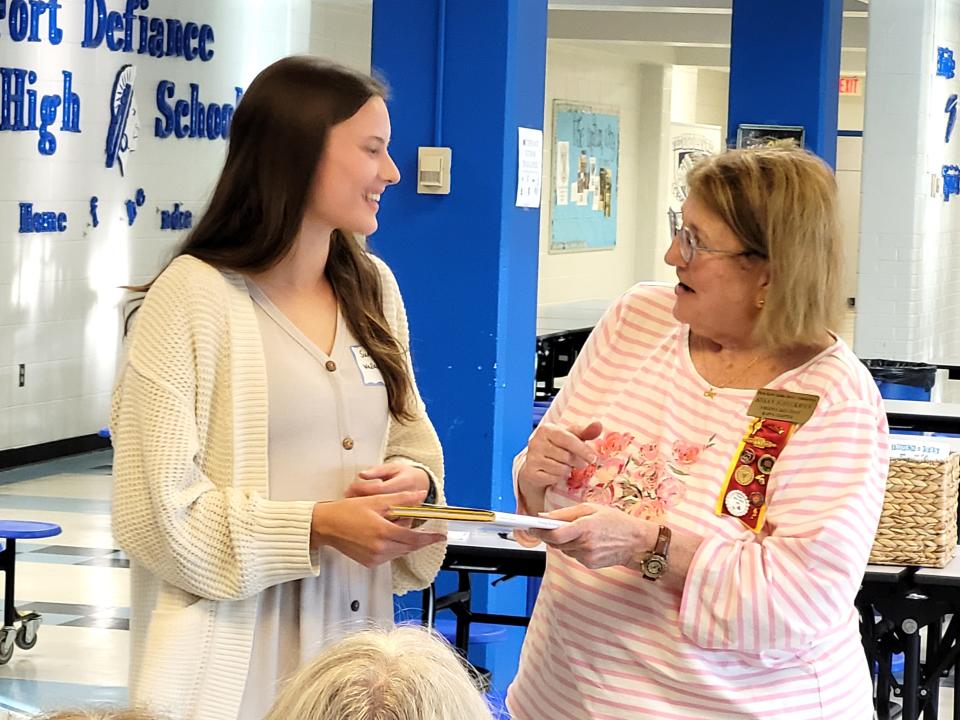 Summer Wallace, who recently graduated from Riverheads High School. received a $1,000 grant-in-aid from the Kappa Chapter of The Delta Kappa Gamma Society International.