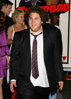 Jonah Hill at the Los Angeles premiere of Columbia Pictures' Superbad