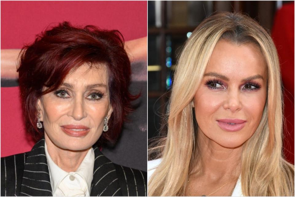 Sharon Osbourne publicly addressed Amanda Holden for an interview she gave to The Daily Mail (Getty Images)