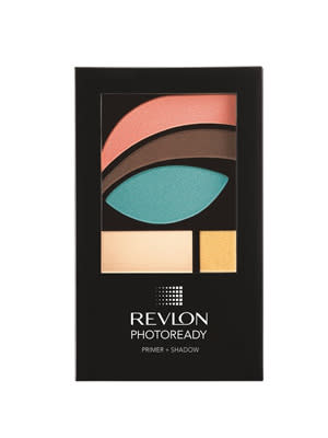 <div class="caption-credit"> Photo by: courtesy of the brand</div><b>Favorite eye shadow:</b> "I'm all about the Revlon PhotoReady Primer, Shadow + Sparkle right now. It's a fun, multi-use palette that is pretty much foolproof. The palette is in the shape of an eye, so you know which color goes where!"