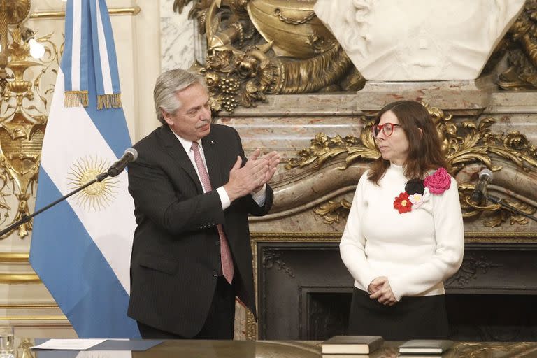 Acto de asunción de la ministra de Economía, Silvina Batakis