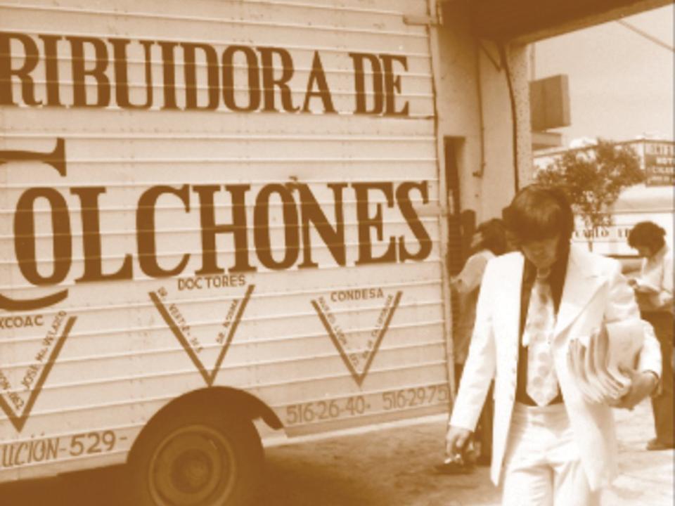 Los inicios de Distribuidora de Colchones, actualmente Dico / Cortesía.