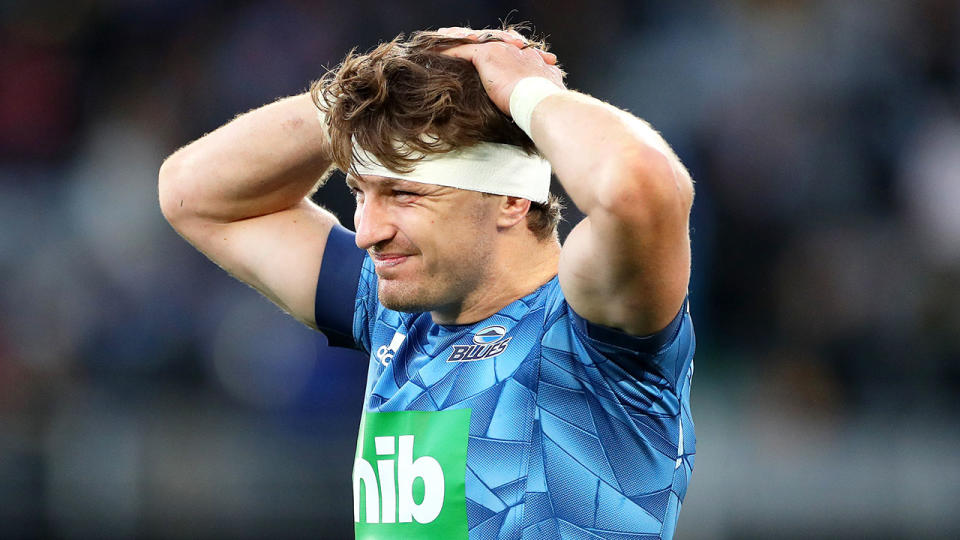 Pictured here, Auckland Blues superstar Beauden Barrett.