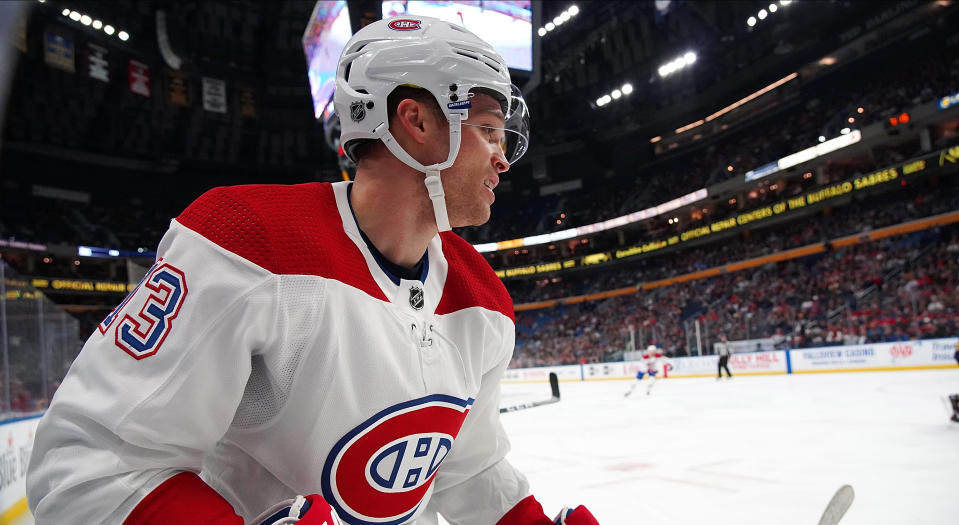 Max Domi has been a great addition to the Montreal Canadiens early this season. (Photo by Kevin Hoffman/Getty Images)