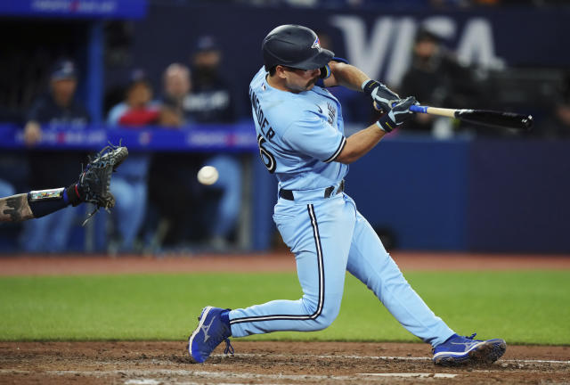 Seager homers and drives in 3, Rangers rout Blue Jays 9-2 to