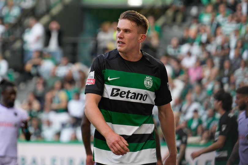 Sporting CP forward Viktor Gyokeres