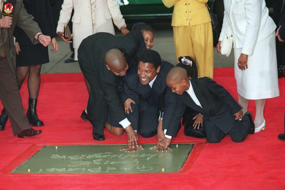 Denzel Washington's Walk of Fame Star