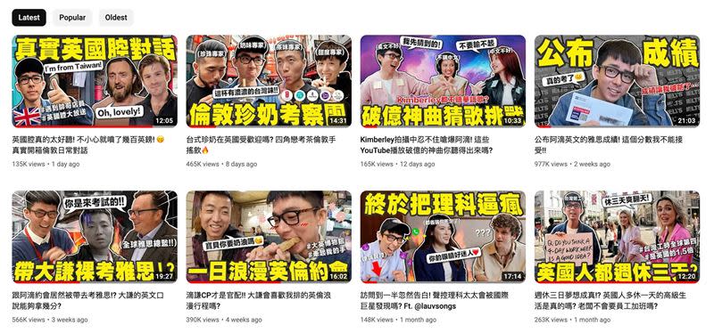 阿滴英文YouTube兩個禮拜前分享雅思應考心得，累積流量97萬。（圖／翻攝自阿滴臉書）