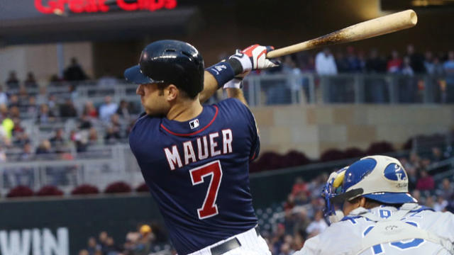 Joe Mauer has the Twins over a barrel