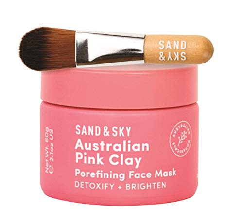 10) Sand & Sky Australian Pink Clay Porefining Face Mask