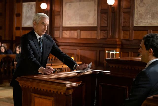 <p>Virginia Sherwood/NBC</p> Sam Waterston as DA Jack McCoy, Jeremy Gabriel as Jordan Payne