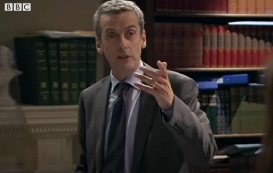 Peter Capaldi in ‘The Thick Of It’ (BBC)